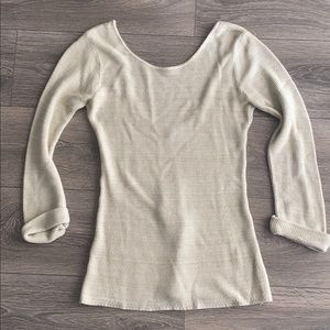 Knit Oatmeal Sweater